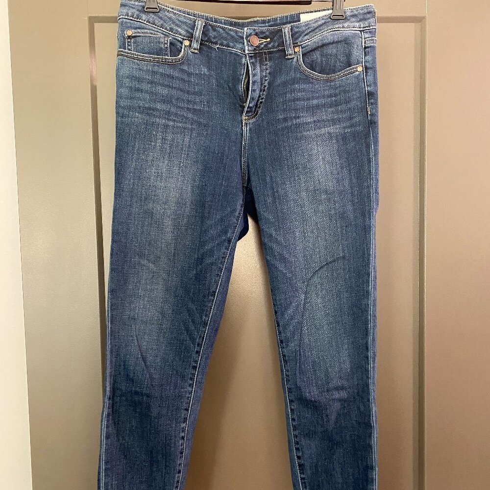 Vince Camuto Frayed Hem Skinny Jeans